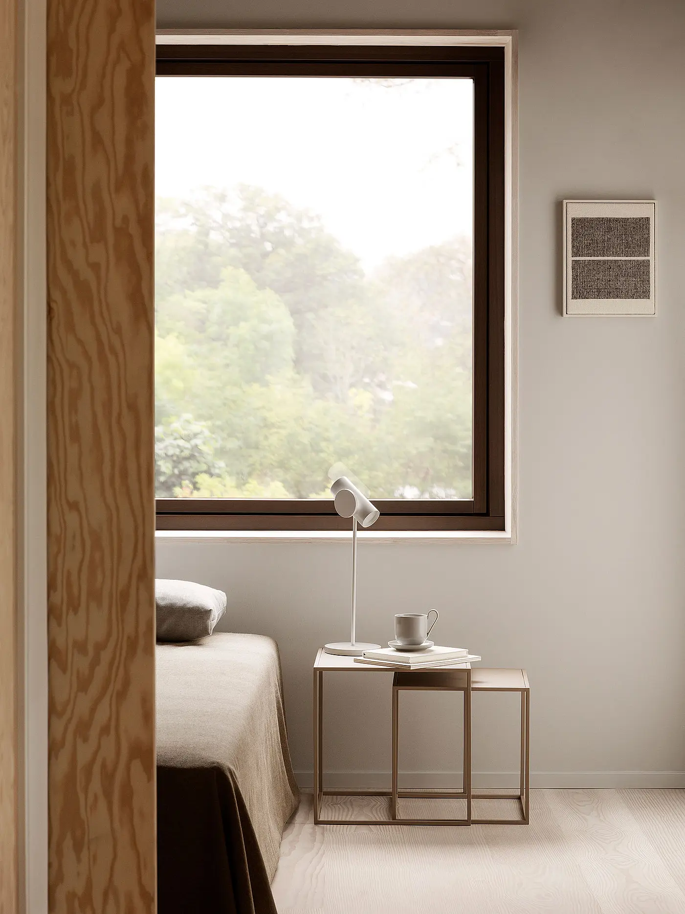 BLOMUS | Beistelltisch Set FERA 2-teilig Mourning Dove | camel